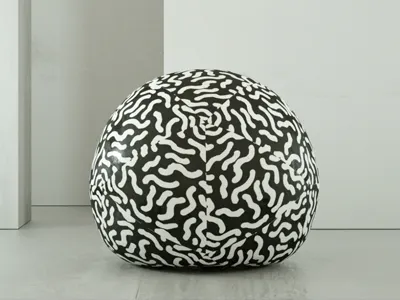 Dribbleblob2 3d color design illustration