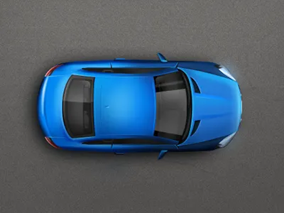 Endless Racing 2d car illustration racing top view vehicle
