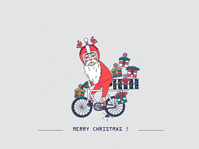 Merry Christmas animation cartoon character christmas illustration movie noel santa shortmovies vector vietnam xmas