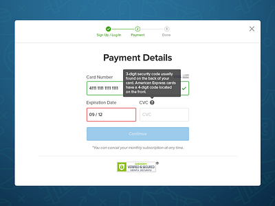 Credit Card Details credit card flat flow illustrator ui ux