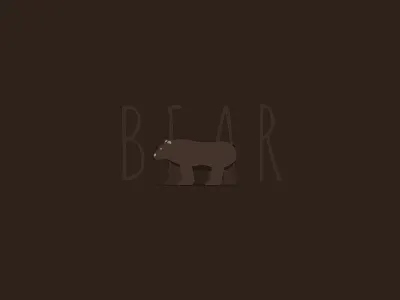 Bear animal bear flat vector icons illustrator pen tool vector