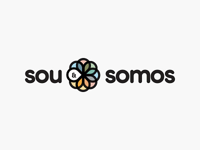 sou & somos brand logo modern