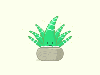 Plant illustration nature plant succulent vector