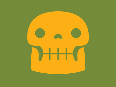 Skull skeleton skull vector