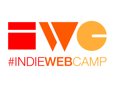 Indie Web Camp Logomark - three color circle golden rectangle indieweb indiewebcamp orange rectangle red triangle yellow