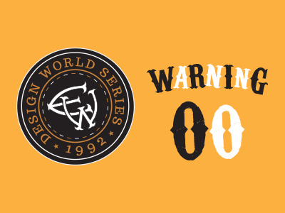 Design World Series baseball branding graphic design identity illustration logo typography vintage