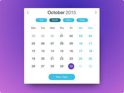 Day 011 - Calendar Card 100days calendar card interface ui