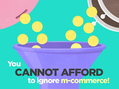 Some shot of my current work funnel m commerce money piggy bank purse