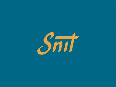 #02 | SNIT | Brand Design blue brand branding graphic design logo logo collection logo design orange roberto savino school