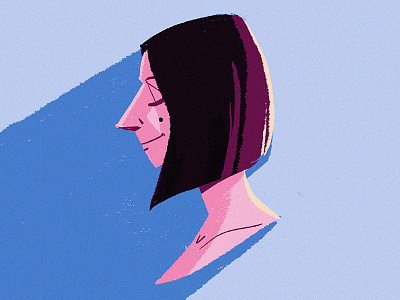 Headshot drawing portrait profile selfie sort of