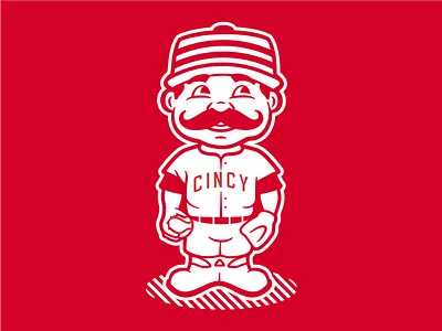 Cincy baseball bobblehead mlb