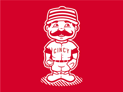Cincy baseball bobblehead mlb