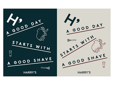 Harry's design graphic harrys layout poster print type