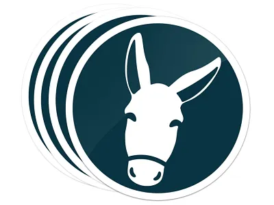 Mule Town Stickers columbia decal icon logo mule mule town sticker tennessee vinyl