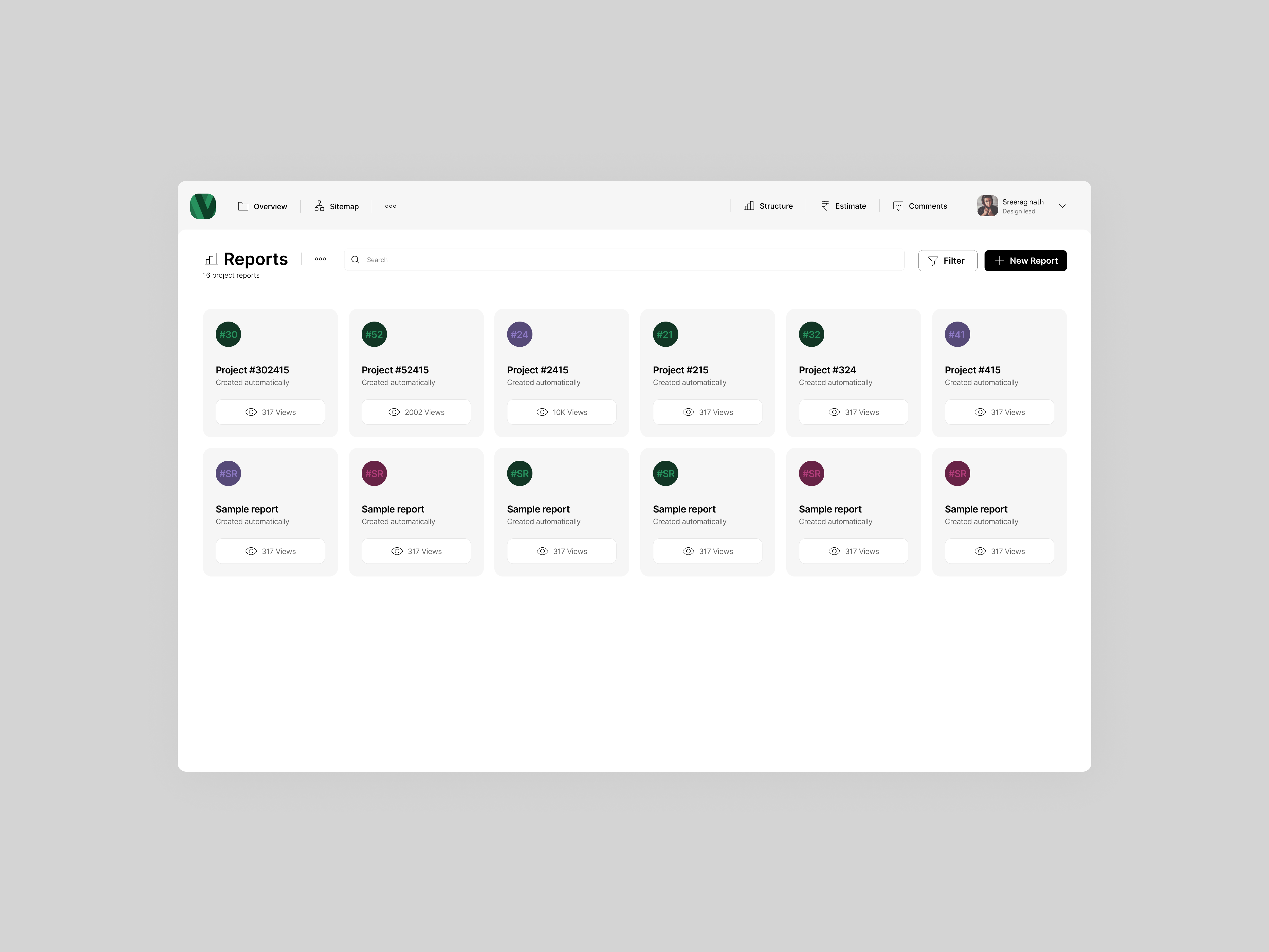 SaaS Analytics Dashboard UI - Business Intelligence Reports b2bdesign base colors clean ui color pallets dashboard dashboarddesig design exploration figmadesign minimal neutral colors pastel reports saas saasui ui visual design web web app website