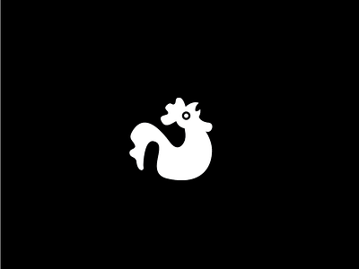 Cluck #5 animal bantam bird chicken cock fowl icon rooster