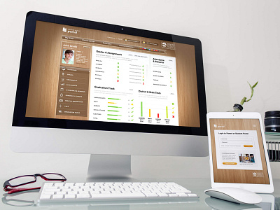 Parent Portal Dashboard dashboard education interactive website