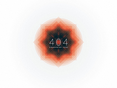 Daily UI 008 – 404 Page 404 daily ui daily ui 008 dimension not found
