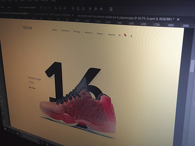 WIP 90 design flat futuristic material metro modern nike store ui ultra website