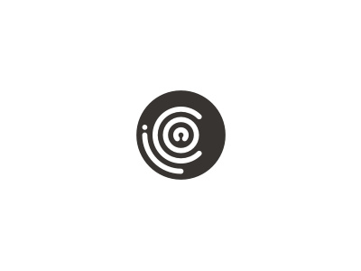 icon logo concentric concept font icon