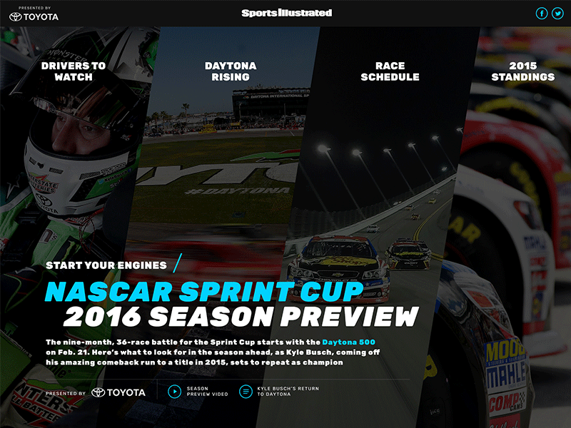 Nascar Sprint Cup 2016 Season Preview daytona 500 nascar sprint cup