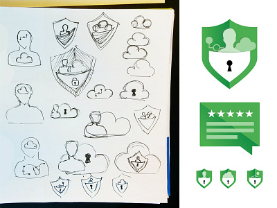 security app cloud icon iconography mobile reviews security ui web
