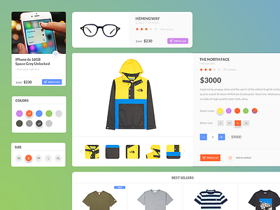 Patagonia UI KIT e commerce ecommerce eshop fashion light style ui uikit webdesign