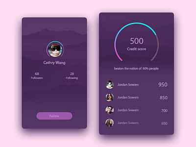 Financial app app design finance ue ui ux