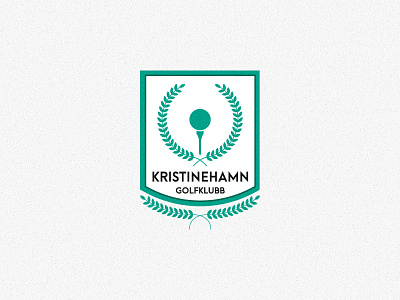 Kristinehamn Golf club branding logo