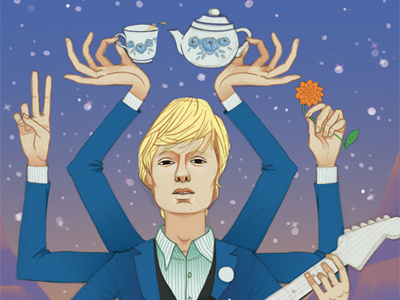 Kula Shaker britpop fanart kulashaker music