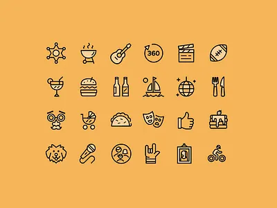 This ain’t my first rodeo bbq beer burger football guitar icon line sailing sheriff taco