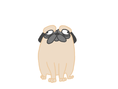Nuclear Pug animation atomic frame by frame gif nuclear nuclear blast pug