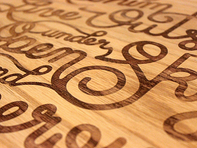 Open Sky Lasercut horace lasercut lettering monoline outside quotation quote sky typography wood