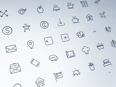 Line icon set icon icon set line simple stroke