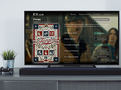 Day 25 - TV App 025 dailyui fargo