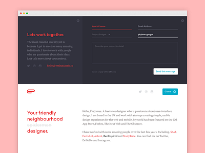 2016 design lets work together portfolio portfolio redesign redesign ui ux