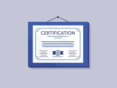 Certification certificate clean diploma frame killer infographics tyler stockdale