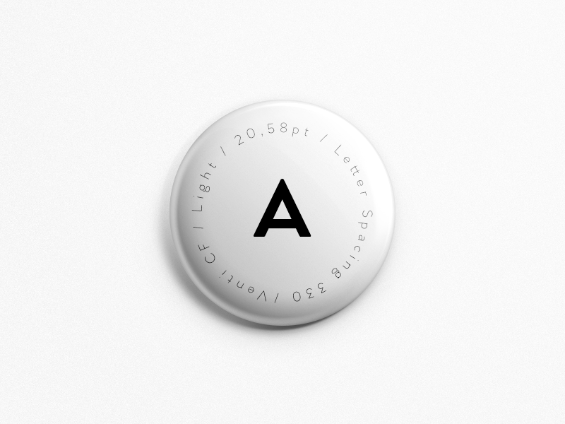 In type we trust. button clean trust type