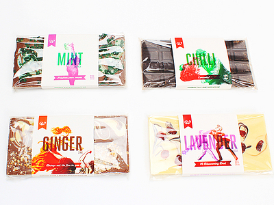 Wilde Chocolate packaging chilli chocolate clash fighting ginger giraffe mint oscar wilde packaging pink tastes
