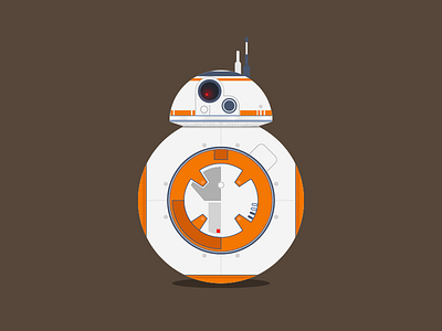 BB8 - Robot Droid adobe android animação bb8 droid illustrator ilustração star wars sw