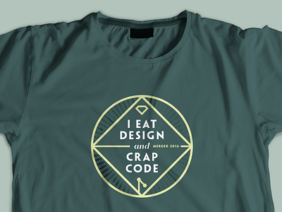 Crap Code T code design front end lockup shirt