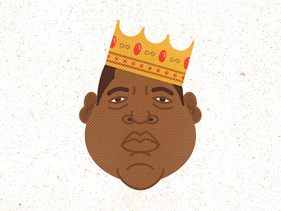 Biggie Biggie Biggie big big poppa biggie biggie smalls brooklyn east coast halftones hip hop hypnotize notorious big rap texture