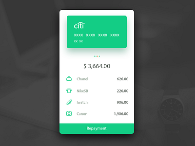 Wallet app app design finance ue ui ux wallet