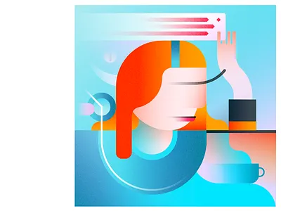 Alice in Wonderland abstract alice colorful digitalart fantasymovie illustration