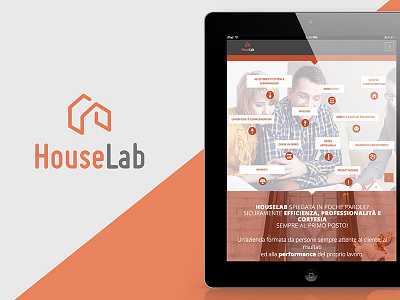 HouseLab - Brand Identity & Web Design architect build building business company construction design identity interior stationary ui web