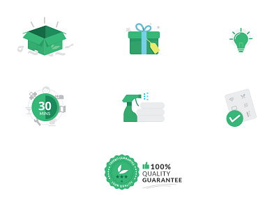 Website Illustrations clean deals flat hotel quality solid tip zero results