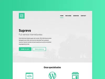 Suprevo design ui ux webdesign website