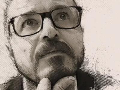 Mr. Capponi digital art digital painting drawing illustration portrait