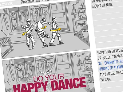 CCP Storyboards basso commercial digital illustration illustrator lawnz lawrence storyboards traditional tv