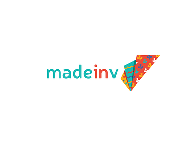 Made in V indian logo logotype pattern textile